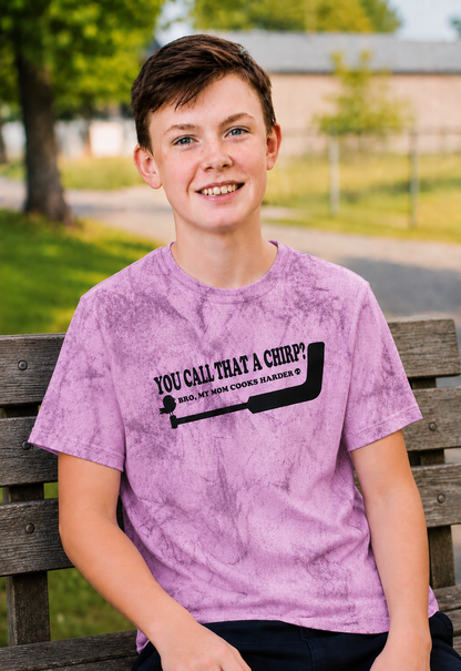 Goalie Chirp Tie Die T-Shirt